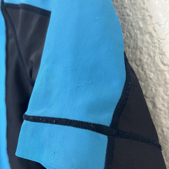 Cherokee Boys Short Sleeve Rash Guard Blue Medium 8/10 - Picture 4 of 5